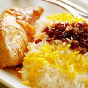 rice with baked chicken